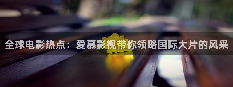 6080新视觉理论大全：全球电影热点：爱慕影视带你领略国际大片的风采
