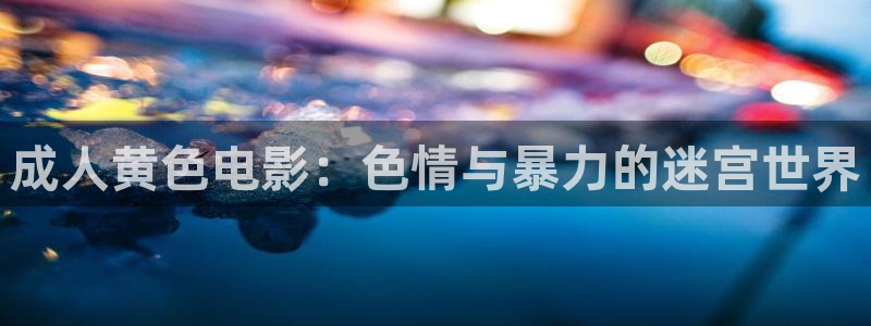 6080新视觉理论三级：成人黄色电影：色情与暴力的迷宫世界